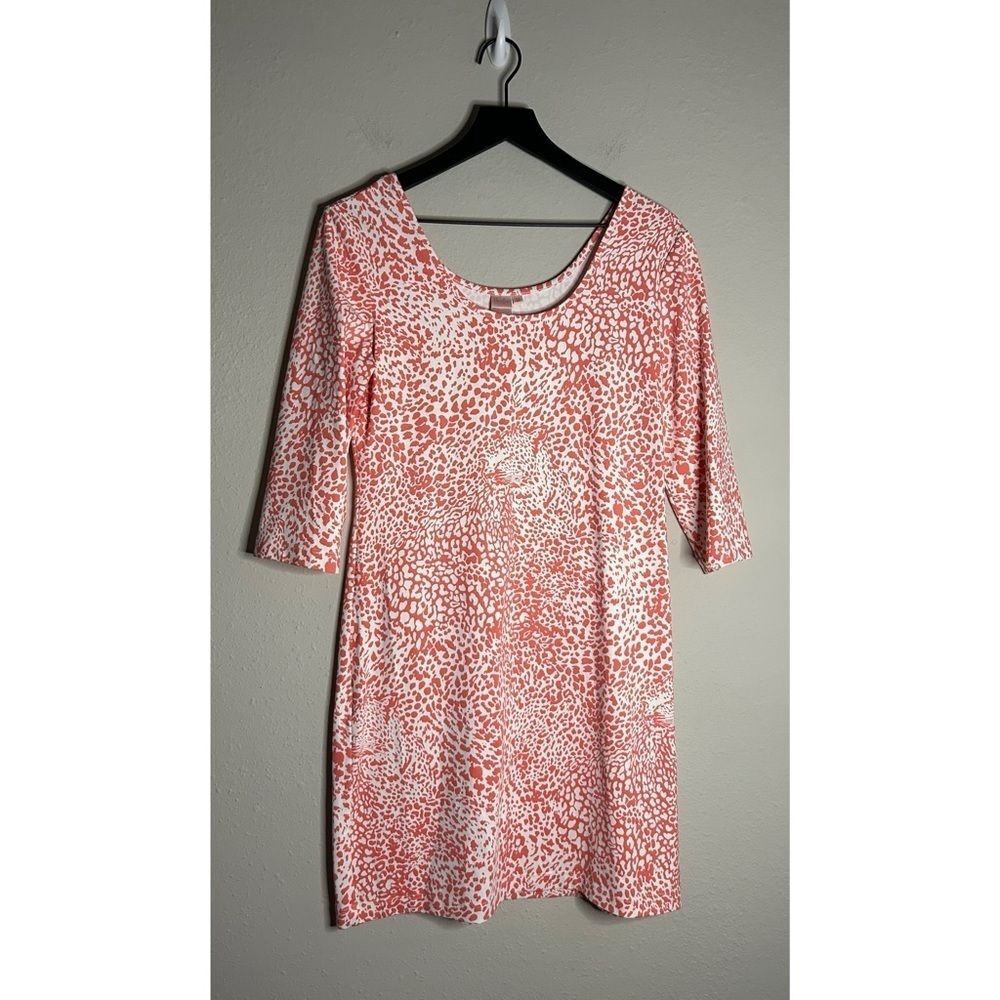 Persifor Kilpatrick Stretch Animal Print Dress Size M
